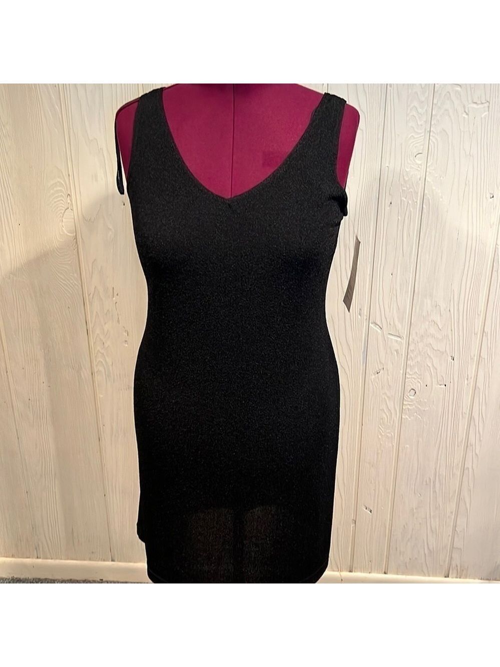 Robbie Bee Vintage Black Dress Size 10 with Tag